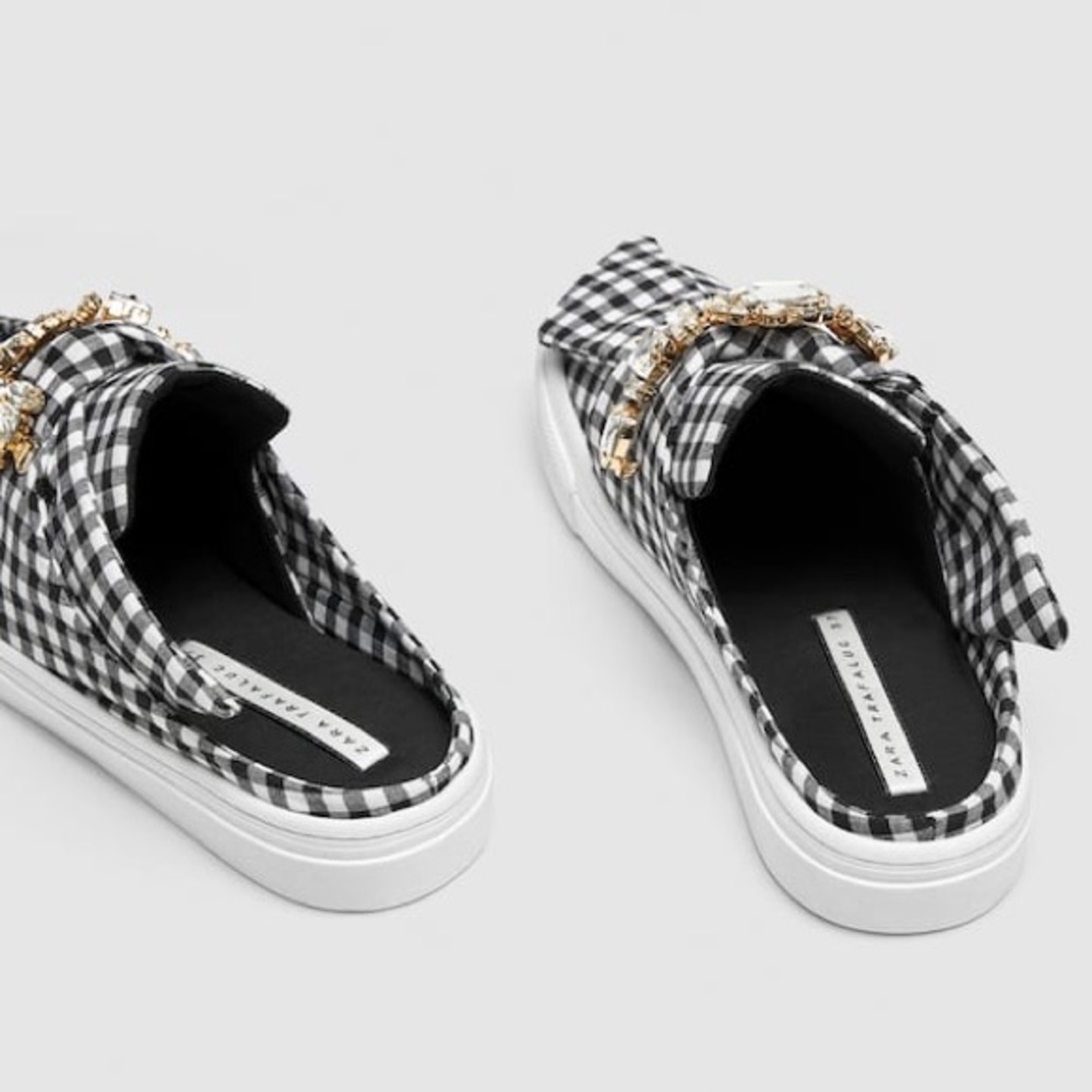 Zara bejeweled mule sneakers - Picture 4 of 5
